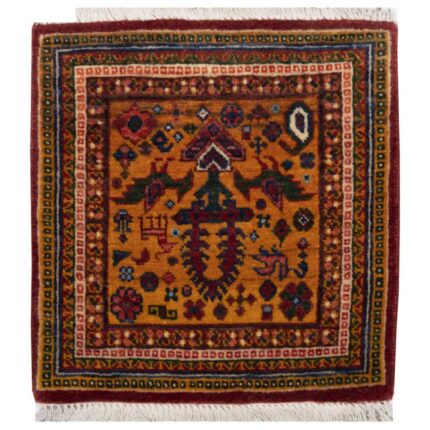 Handmade carpet two tenths of a meter C Persia Code 189046