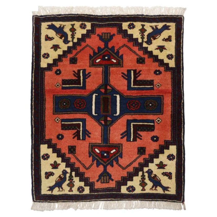 Half meter handmade carpet by Persia, code 183059