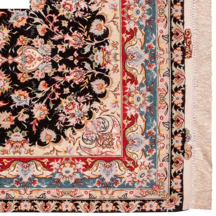 A pair of handmade carpets of half and thirty Persia code 172085