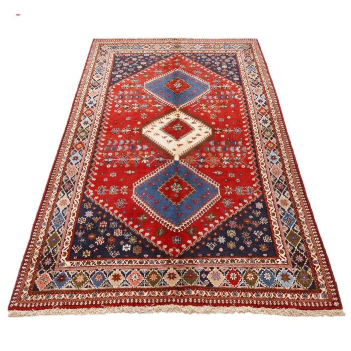 Handmade carpet of three and a half meters by Persia, model Yelmeh, code 174496
