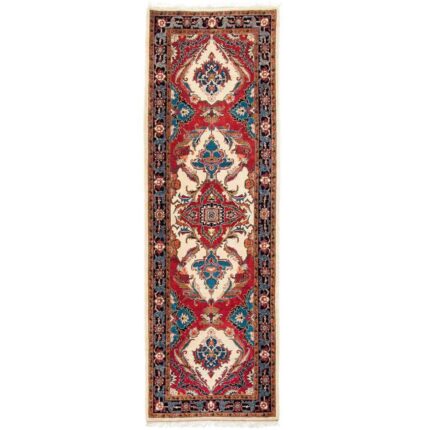 Hand-woven carpet with a length of three and a half meters, Persia Code 101877