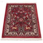 Half meter handmade carpet by Persia, code 102382