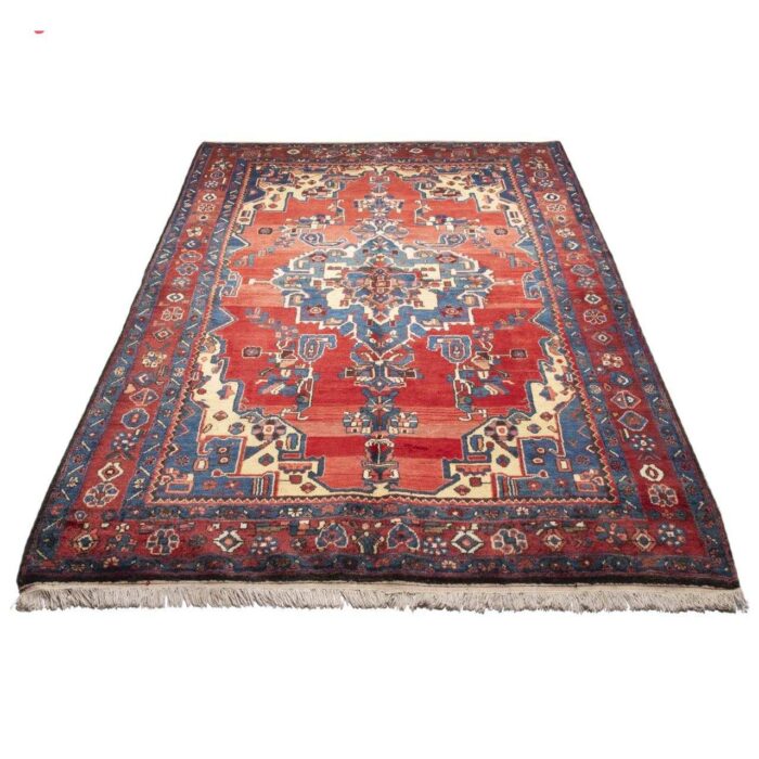 Old four-meter handmade carpet of Persia, code 187165