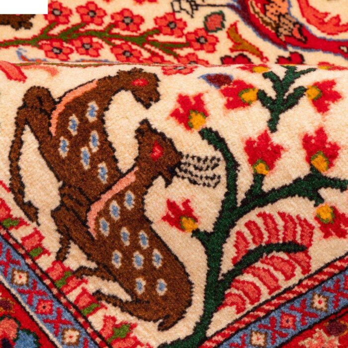 Half meter handmade carpet by Persia, code 185157
