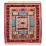 One and a half meter handmade kilim carpet in Persia, code 174698