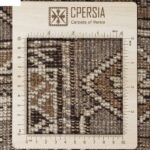 An old handmade carpet of five and a half meters by Persia, code 183100, a pair