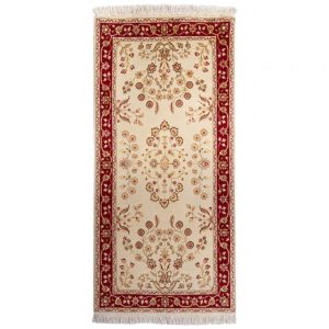 Handgefertigter Teppich entlang der Länge von anderthalb Metern C Persia Code 701310