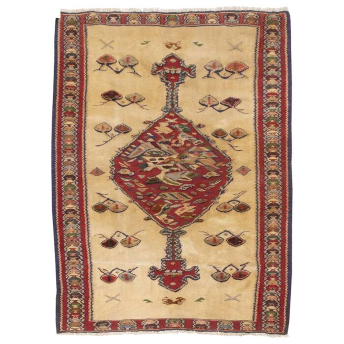Handmade kilim of half and thirty Persia code 187464