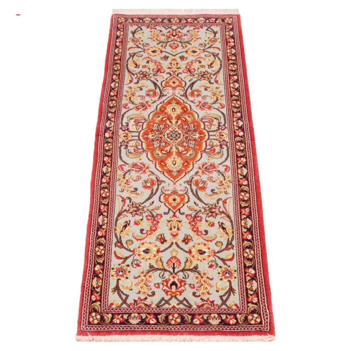 A pair of handmade carpets with a length of one meter C Persia Code 181017 One pair