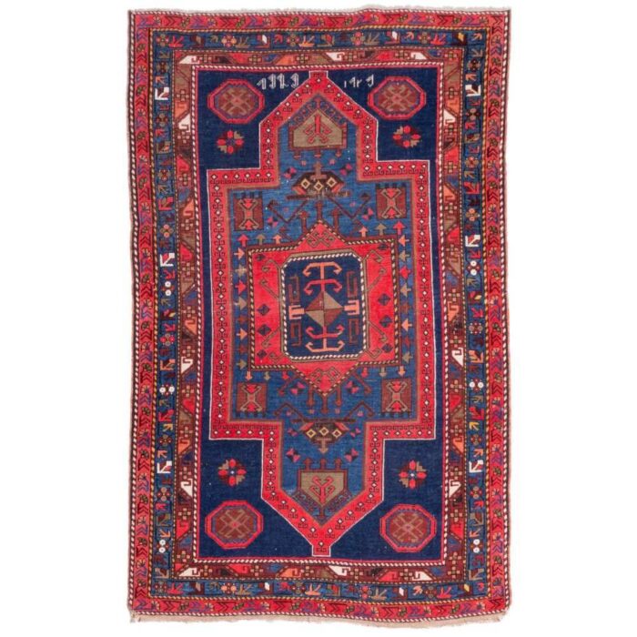 Old handmade carpet two meters C Persia code 102354