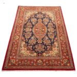 Old handmade carpet of one and a half thirty Persia Code 179332