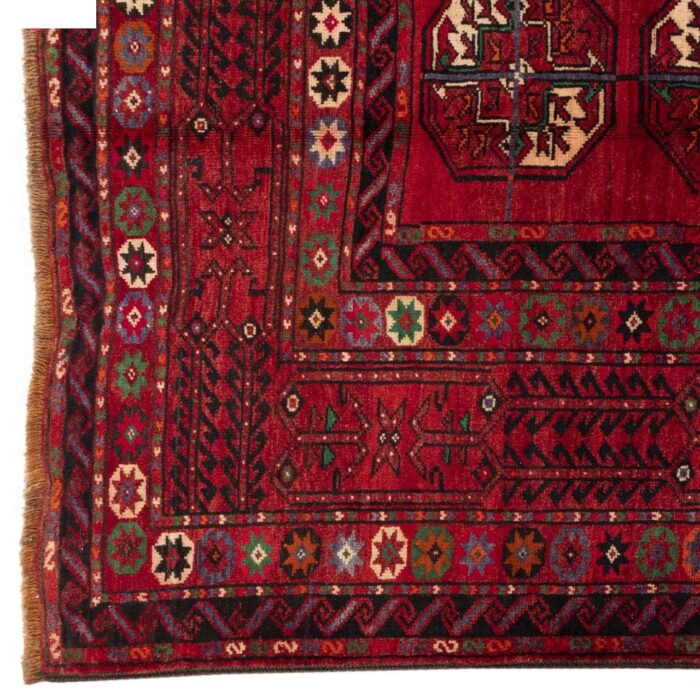 Old six-meter handmade carpet of Persia, code 187268