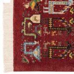 Handmade carpet along the length of one and a half meters C Persia Code 189008