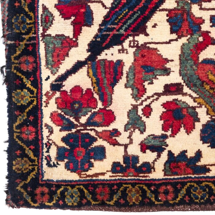 Persian Design Old woven Area Rug, 1 m², Code 102265