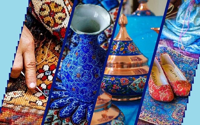 persian handicraft and home decor