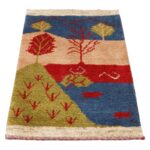 Gabbeh handmade half meter C Persia Code 152144