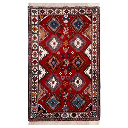 Yelmeh handmade carpet one meter C Persia Code 152006