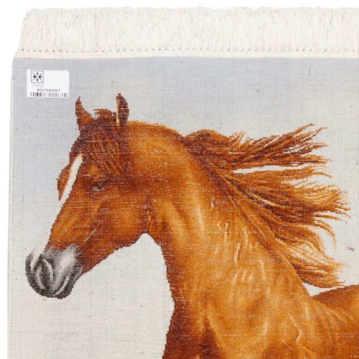 C Persia handmade carpet, Arabian horse model, code 902709