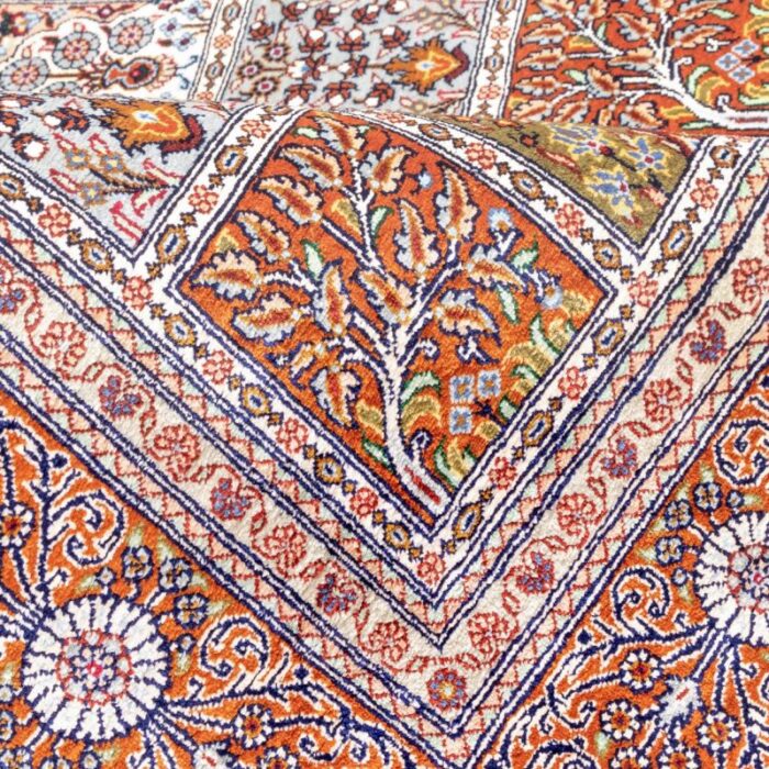 One meter handmade carpet of Persia, code 172112