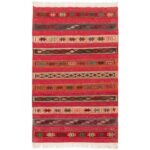 Handmade kilim carpet one meter C Persia Code 171817