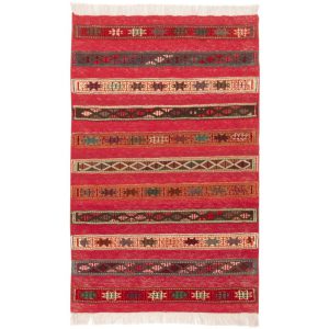 Handmade kilim carpet one meter C Persia Code 171817
