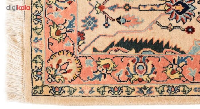 Hand-woven carpet with a length of three and a half meters, Persia Code 102313