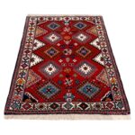 Yelmeh handmade carpet one meter C Persia Code 152006