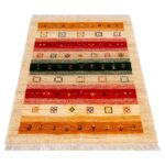 Gabbeh handmade one meter C Persia code 152049