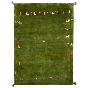 Gabbeh handmade and half thirty Persia code 122135