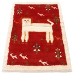 Gabbeh handmade half meter C Persia code 152148
