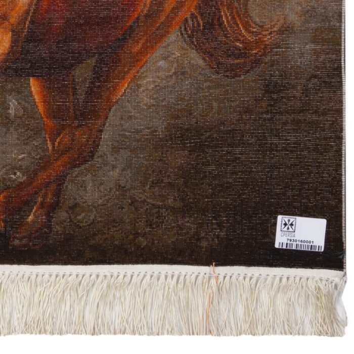 Handmade carpet wall hanging Si Persia Horse herd model code 793016