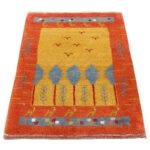 Gabbeh handmade half meter C Persia Code 152151