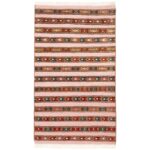 Handmade kilim carpet one meter C Persia Code 171813