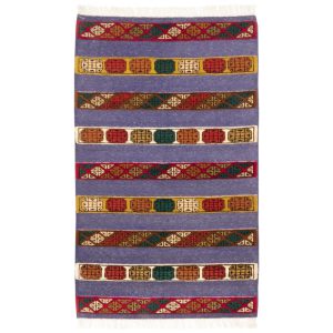 Handmade kilim carpet one meter C Persia Code 171810