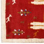 Gabbeh handmade half meter C Persia code 152148