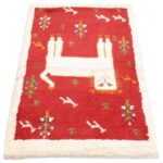 Gabbeh handmade half meter C Persia code 152148