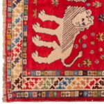 Gabbeh old handmade three meters C Persia code 156008
