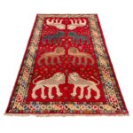 Gabbeh old handmade three meters C Persia code 156008