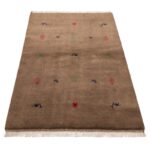 Gabbeh handmade and half thirty Persia code 171885
