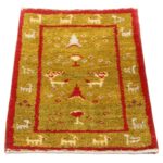 Gabbeh handmade half meter C Persia Code 152139