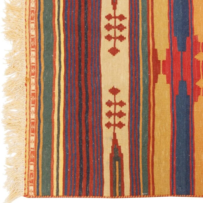 Half meter handmade kilim by Persia, code 152154