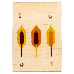 Gabbeh handmade half meter C Persia Code 152060