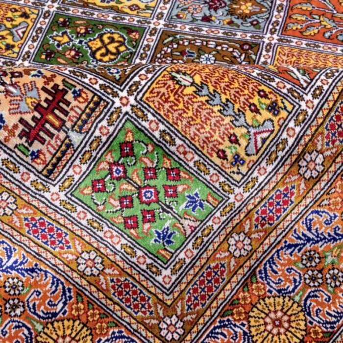 One meter handmade carpet of Persia, code 172113