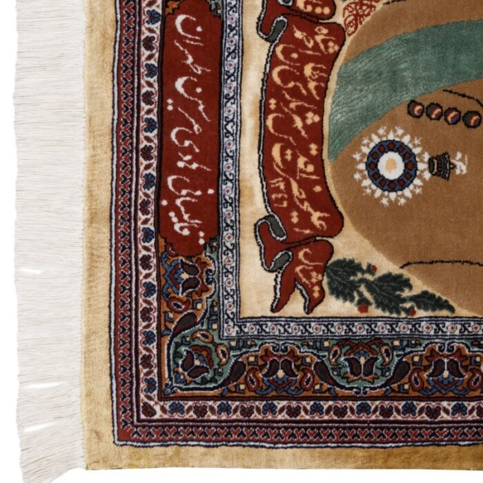 Half meter handmade carpet of Persia, code 156039