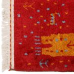 Gabbeh handmade half meter C Persia code 152153