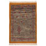 Gabbeh handmade and half thirty Persia code 152117