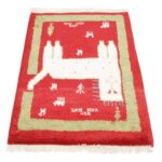Gabbeh handmade half meter C Persia code 152147