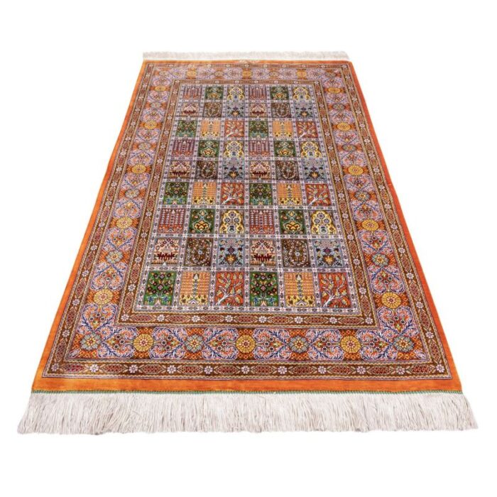 One meter handmade carpet of Persia, code 172113
