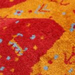 Gabbeh handmade half meter C Persia code 152153