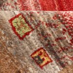 Gabbeh handmade half meter C Persia Code 152135